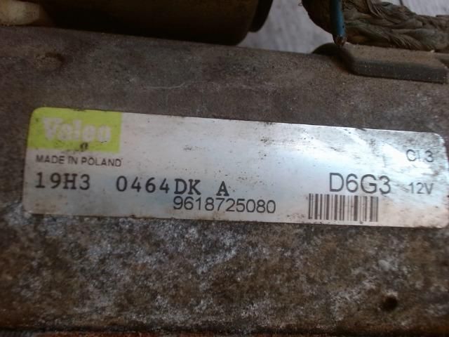 bontott CITROËN C3 Önindító