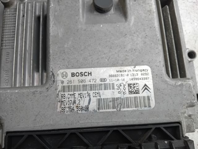 bontott CITROËN C3 Motorvezérlő