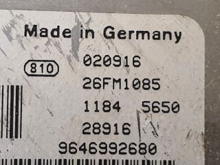 bontott CITROËN C3 Motorvezérlő