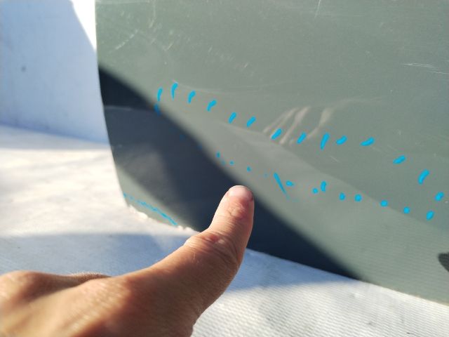 bontott CITROËN C3 AIRCROSS Bal hátsó Ajtó (Üres lemez)