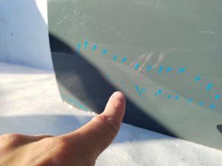 bontott CITROËN C3 AIRCROSS Bal hátsó Ajtó (Üres lemez)