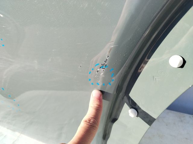 bontott CITROËN C3 AIRCROSS Bal hátsó Ajtó (Üres lemez)