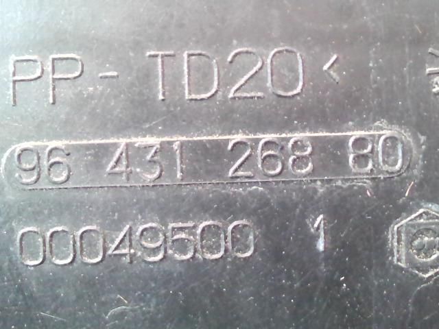 bontott CITROËN C3 Akkumulátor Védő Lemez