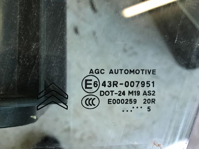 bontott CITROËN C3 Bal első Ablak