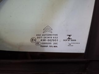 bontott CITROËN C3 Bal első Fixüveg (Ajtóban)