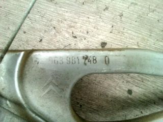 bontott CITROËN C3 Bal hátsó Ablakemelő Szerkezet (Mechanikus)