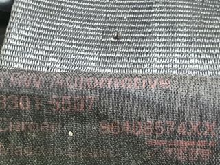 bontott CITROËN C3 Bal hátsó Biztonsági Öv