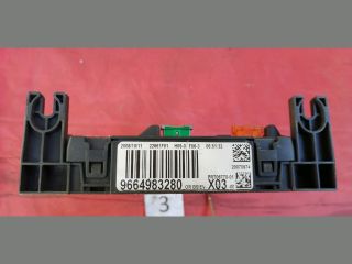 bontott CITROËN C3 Biztosítéktábla Utastér