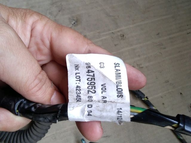 bontott CITROËN C3 Csomagtérajtó Kábelköteg