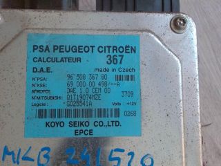 bontott CITROËN C3 Elektronika (Magában)