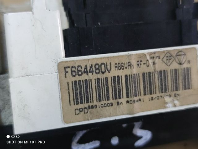 bontott CITROËN C3 Fűtéskapcsoló (manuális klímás)