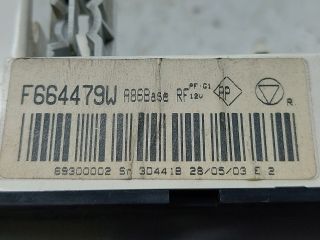 bontott CITROËN C3 Fűtéskapcsoló