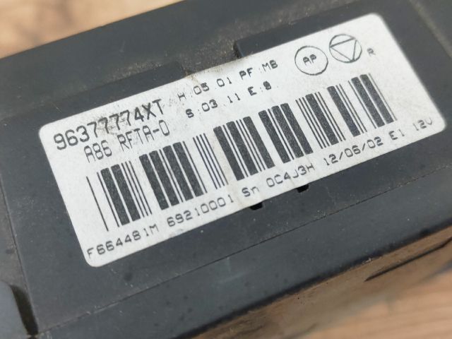 bontott CITROËN C3 Fűtéskapcsoló