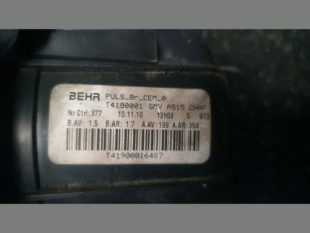 bontott CITROËN C3 Fűtőmotor (Klímás)