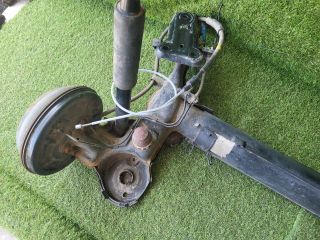 bontott CITROËN C3 III Hátsó Híd (Dobfékes)