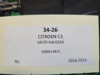 bontott CITROËN C3 III Váltó Kulissza