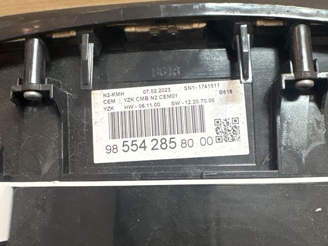 bontott CITROËN C3 III Kilométeróra