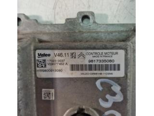 bontott CITROËN C3 III Motorvezérlő