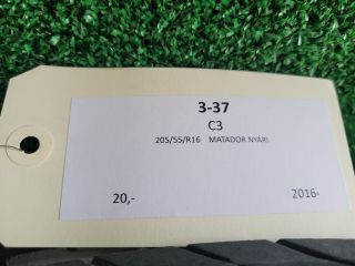 bontott CITROËN C3 III Acélfelni Gumival (1 db)