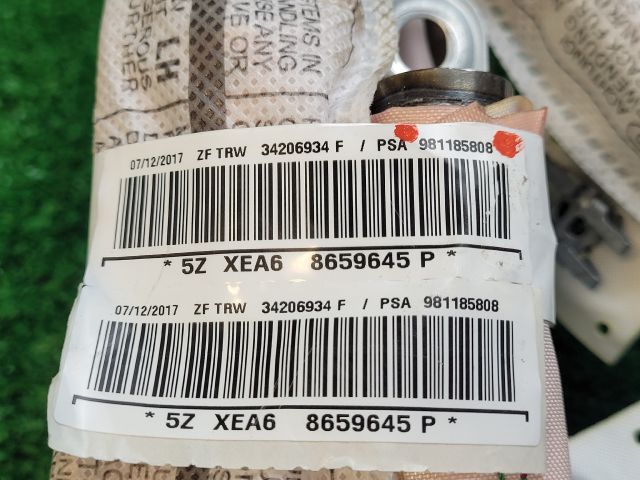 bontott CITROËN C3 III Bal első Függöny Légzsák