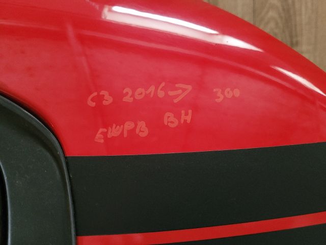 bontott CITROËN C3 III Bal hátsó Negyed Karosszéria Csomag