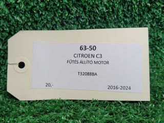 bontott CITROËN C3 III Fűtés Állító Motor