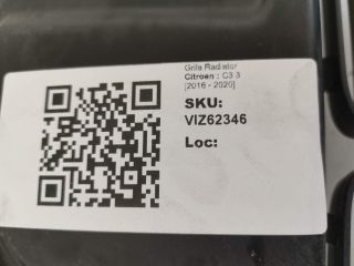 bontott CITROËN C3 III Hűtőrács