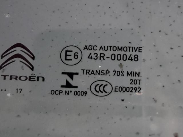 bontott CITROËN C3 III Jobb hátsó Ablak