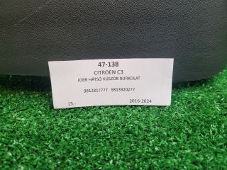 bontott CITROËN C3 III Jobb hátsó Belső Küszöb Burkolat