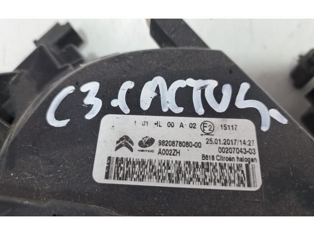 bontott CITROËN C3 III Jobb Nappali Menetfény