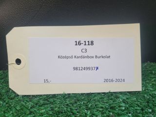 bontott CITROËN C3 III Középső Kardánbox Burkolat