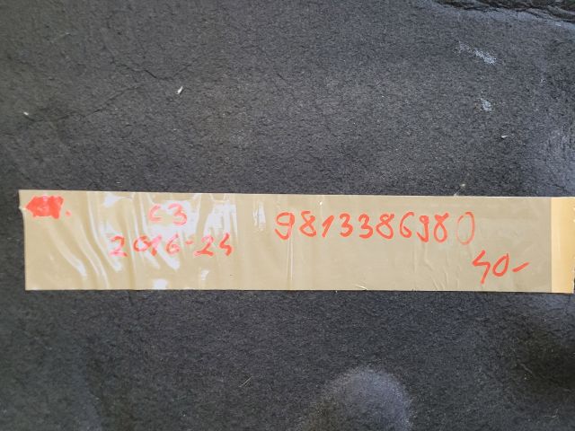 bontott CITROËN C3 III Motorháztető Szigetelés