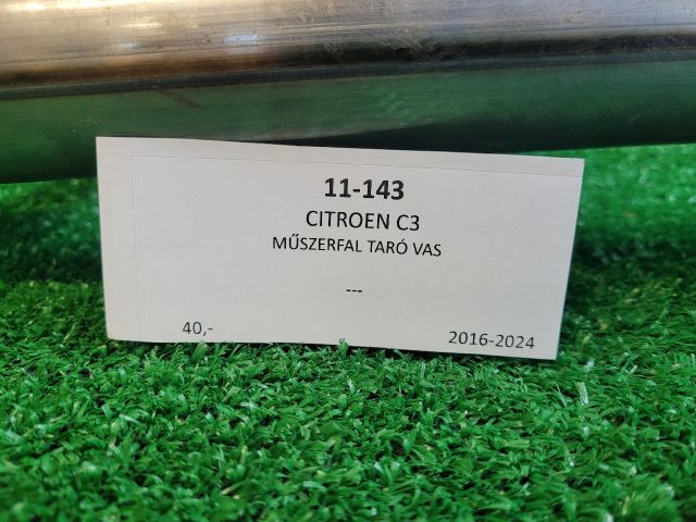 bontott CITROËN C3 III Műszerfal Tartó Vas