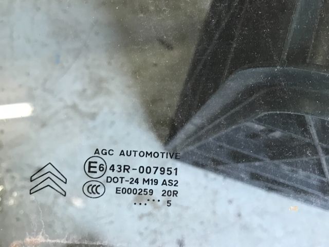 bontott CITROËN C3 Jobb első Ablak