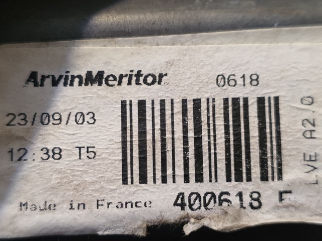 bontott CITROËN C3 Jobb első Ablakemelő Szerkezet (Elektromos)