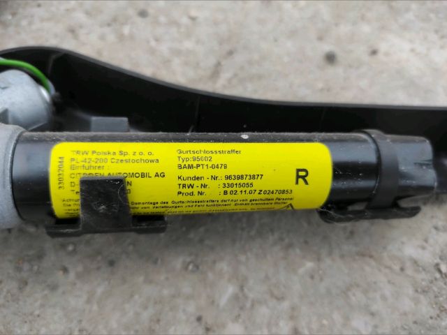 bontott CITROËN C3 Jobb első Biztonsági Öv Csat