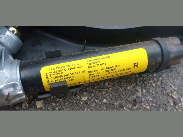 bontott CITROËN C3 Jobb első Övfeszítő