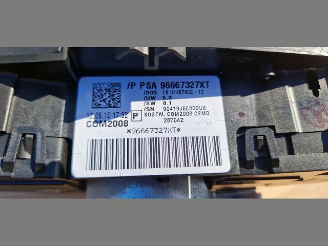 bontott CITROËN C3 Komplett Kormánykapcsoló (Bajuszkapcsoló)