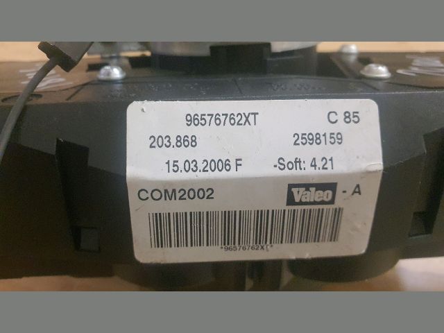 bontott CITROËN C3 Komplett Kormánykapcsoló (Bajuszkapcsoló)