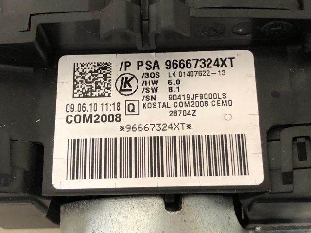 bontott CITROËN C3 Komplett Kormánykapcsoló (Bajuszkapcsoló)