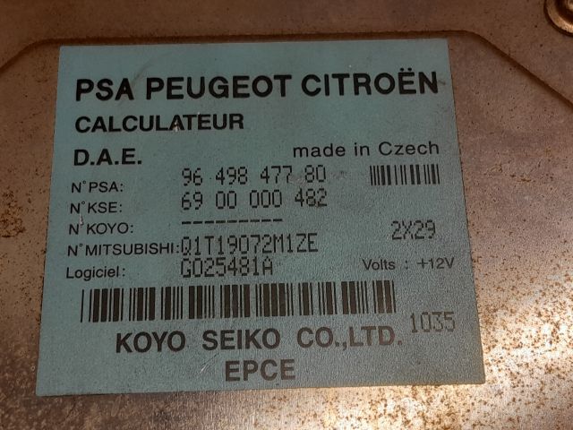 bontott CITROËN C3 Kormányoszlop Vezérlő