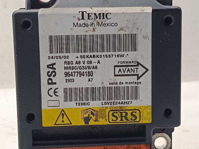 bontott CITROËN C3 Légzsák Elektronika