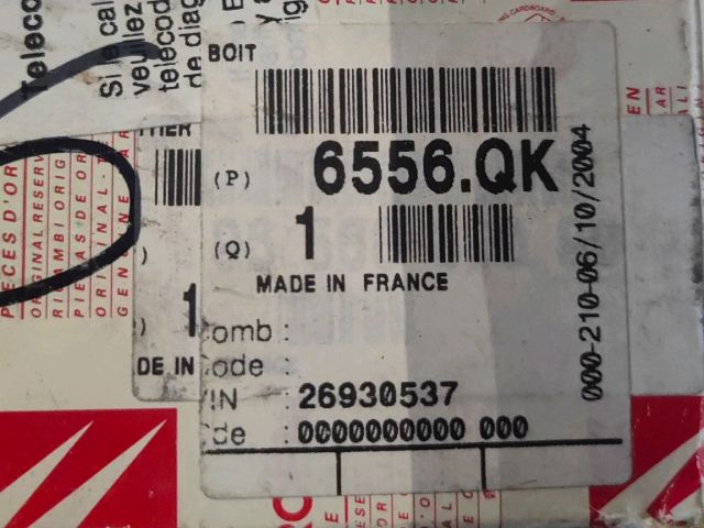 bontott CITROËN C3 Légzsák Elektronika