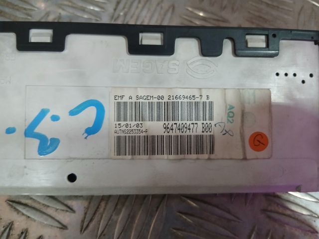 bontott CITROËN C3 Multifunkciós Kijelző