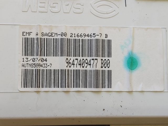 bontott CITROËN C3 Multifunkciós Kijelző