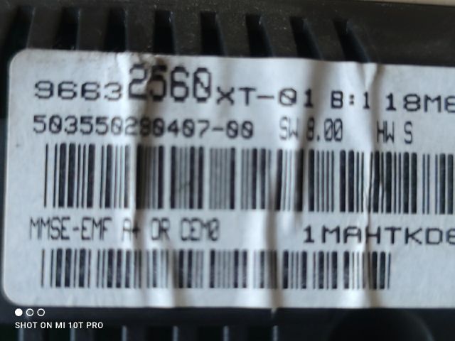 bontott CITROËN C3 Multifunkciós Kijelző