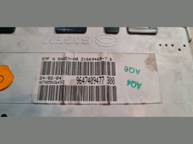 bontott CITROËN C3 Multifunkciós Kijelző