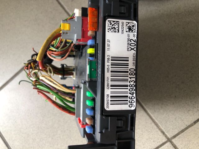 bontott CITROËN C3 PICASSO Motorvezérlő