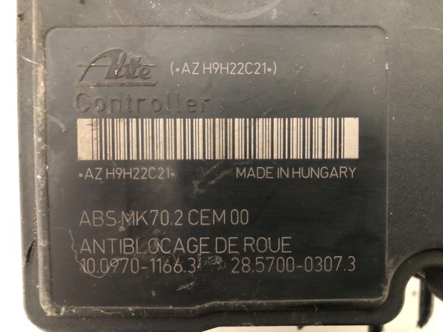 bontott CITROËN C3 PICASSO ABS Kocka