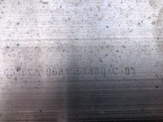 bontott CITROËN C3 PICASSO Első Lökhárító Merevítő (Fém)